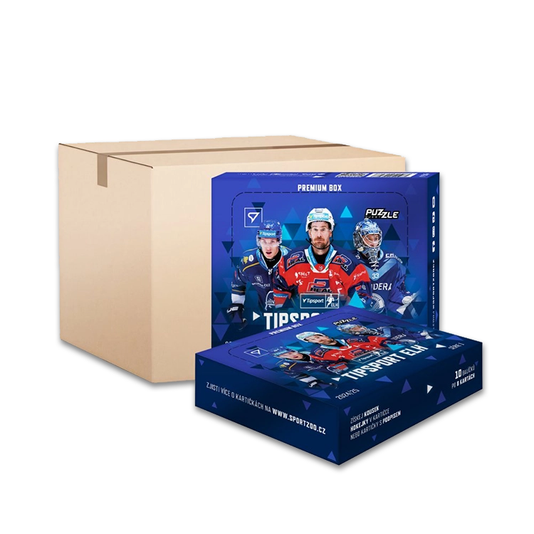 2024-25 SportZoo Tipsport ELH Series 1 Hockey Premium 6-Box CASE